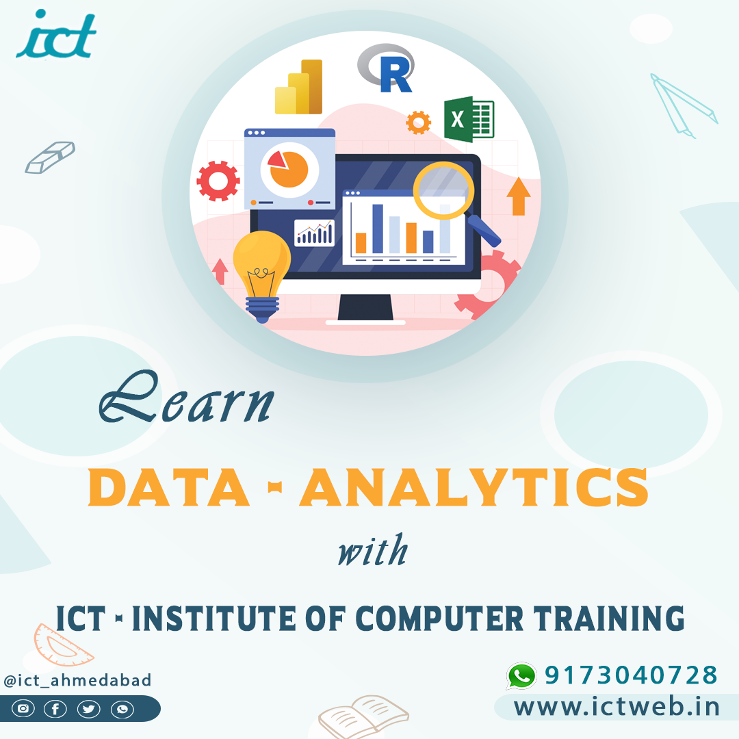 Data Analytics Course Training in South Bopal Ahmedabad by ICT